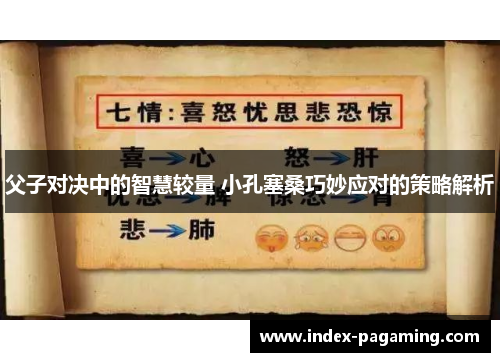父子对决中的智慧较量 小孔塞桑巧妙应对的策略解析